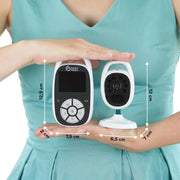 Babymoov YOO-See video baby monitor, 2.4 inch display, night vision, zoom function, intercom function, VOX function