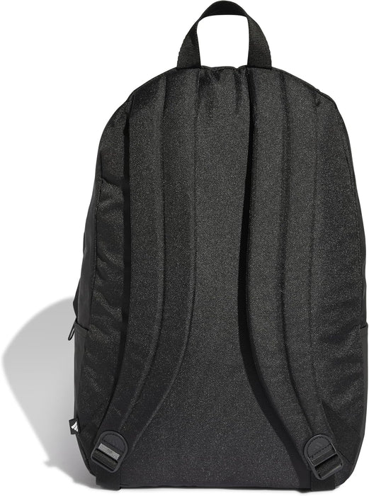 adidas Classic Back-to-School Badge of Sport Backpack, Recycled Polyester, Black