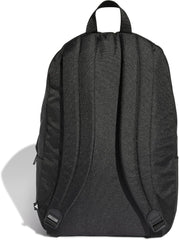 adidas Classic Back-to-School Badge of Sport Backpack, Recycled Polyester, Black