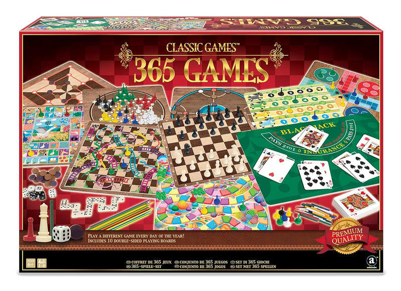 Ambassador Games Classic Games - 365 Games, One Size
