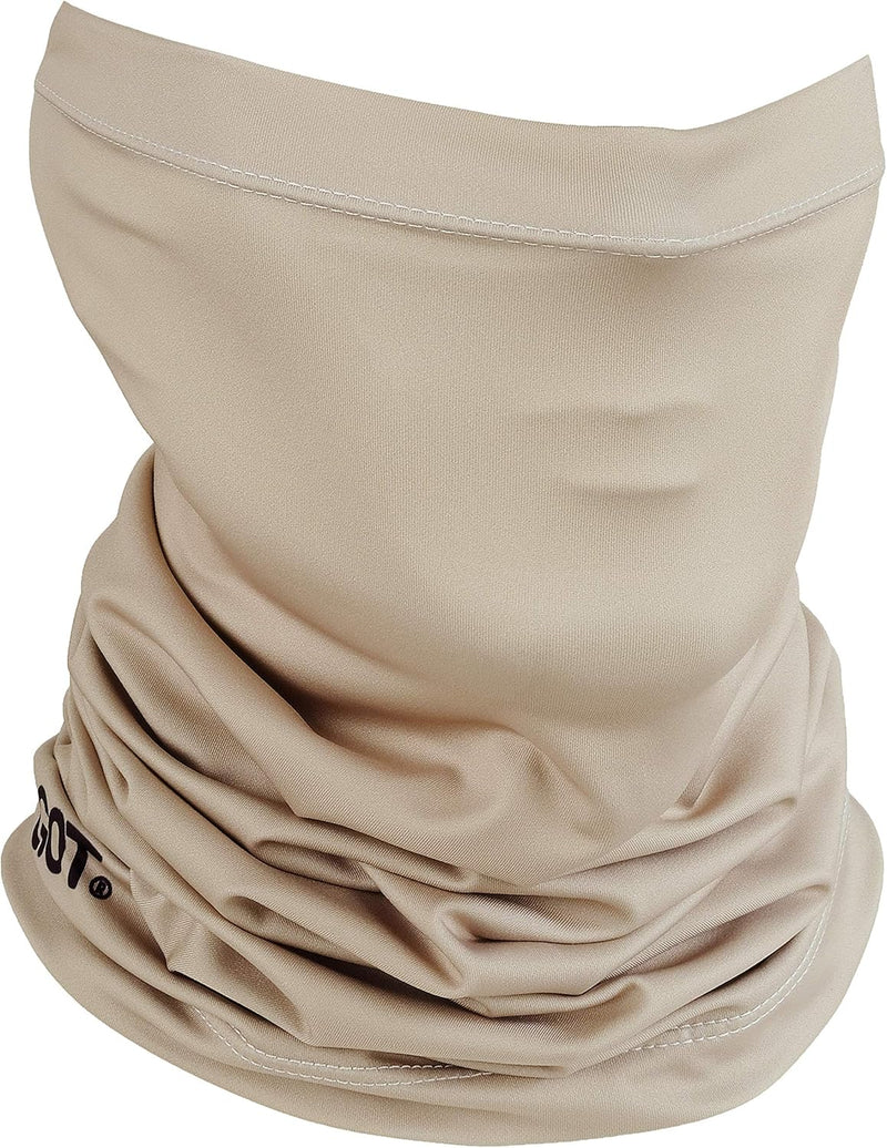 GOT Sports UPF 50+ Fishing Neck Gaiter - UV Face Mask Sun Protection for Men & Women - Camo SPF Face Cover Gator - Brown