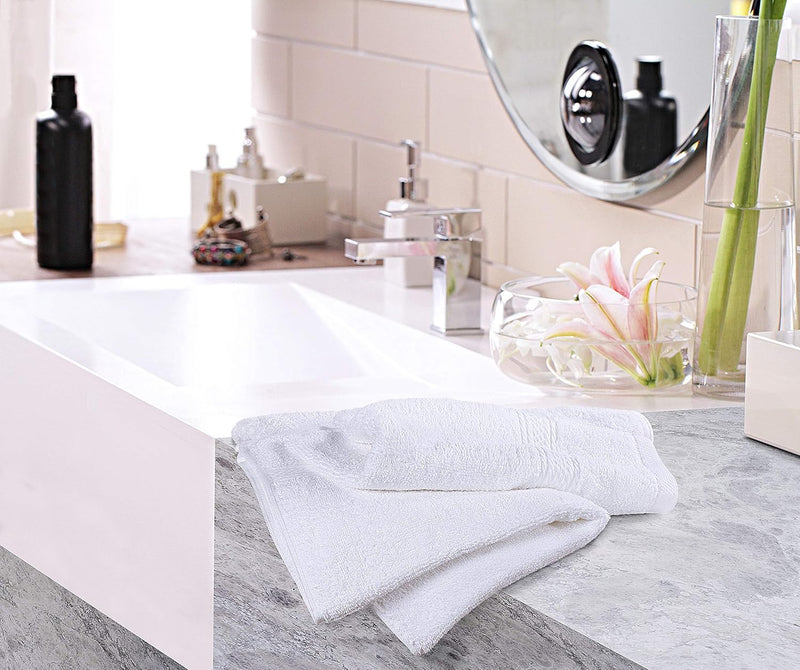 Utopia Towels - Premium Hand Towels - 100% Combed Ring Spun Cotton, Ultra Soft and Highly Absorbent, Extra Large Thick Hand towels 41 x 71 cm, Hotel & Spa Quality Hand Towels (6-Pack) (White)…