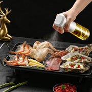 Oil Sprayer for Cooking, 200ml Olive Oil Sprayer Mister, Olive Oil Spray Bottle, Kitchen Gadgets Accessories for Air Fryer, Canola Oil Spritzer, Widely Used for Salad Making, Baking, Frying, BBQ