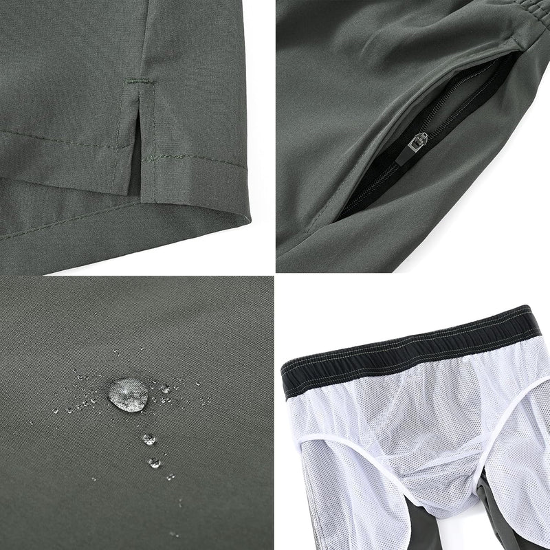 Mens Swimming Trunks Swim Shorts Gym Athletic Workout Running Sports Golf Lounge Clothes Casual Summer Beach