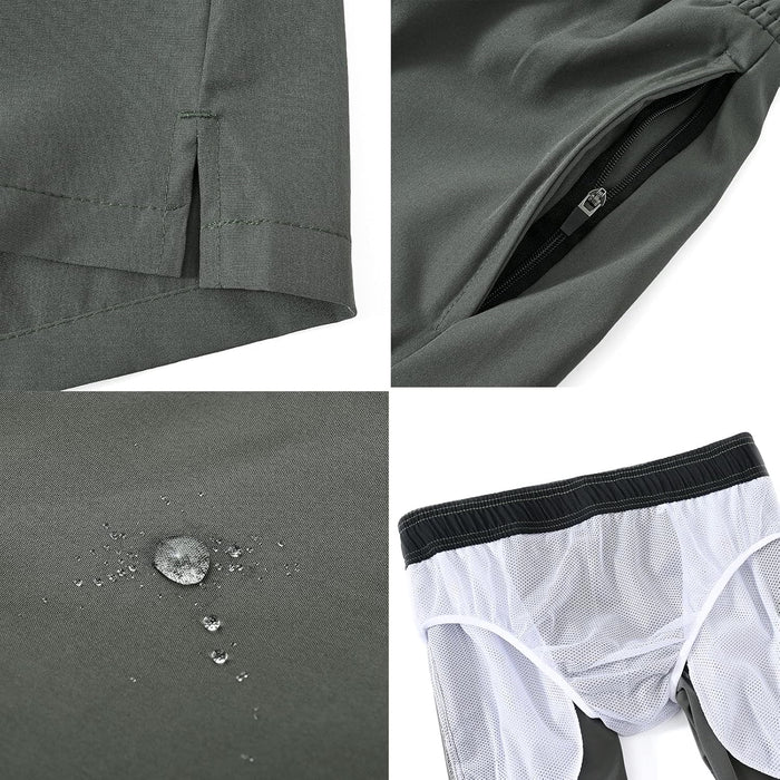 Mens Swimming Trunks Swim Shorts Gym Athletic Workout Running Sports Golf Lounge Clothes Casual Summer Beach