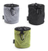 Brabantia x1 Premium Clothespin Storage Bag with Hanging Carabiner & Closing Cord (Random Color) Space Saving Organizer for Clothes Pins, Hangs on Clothesline/Drying Rack, Holds up to 150 Pins
