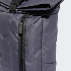adidas adidas Utility Backpack Roll Top, Recycled Polyester, Grey