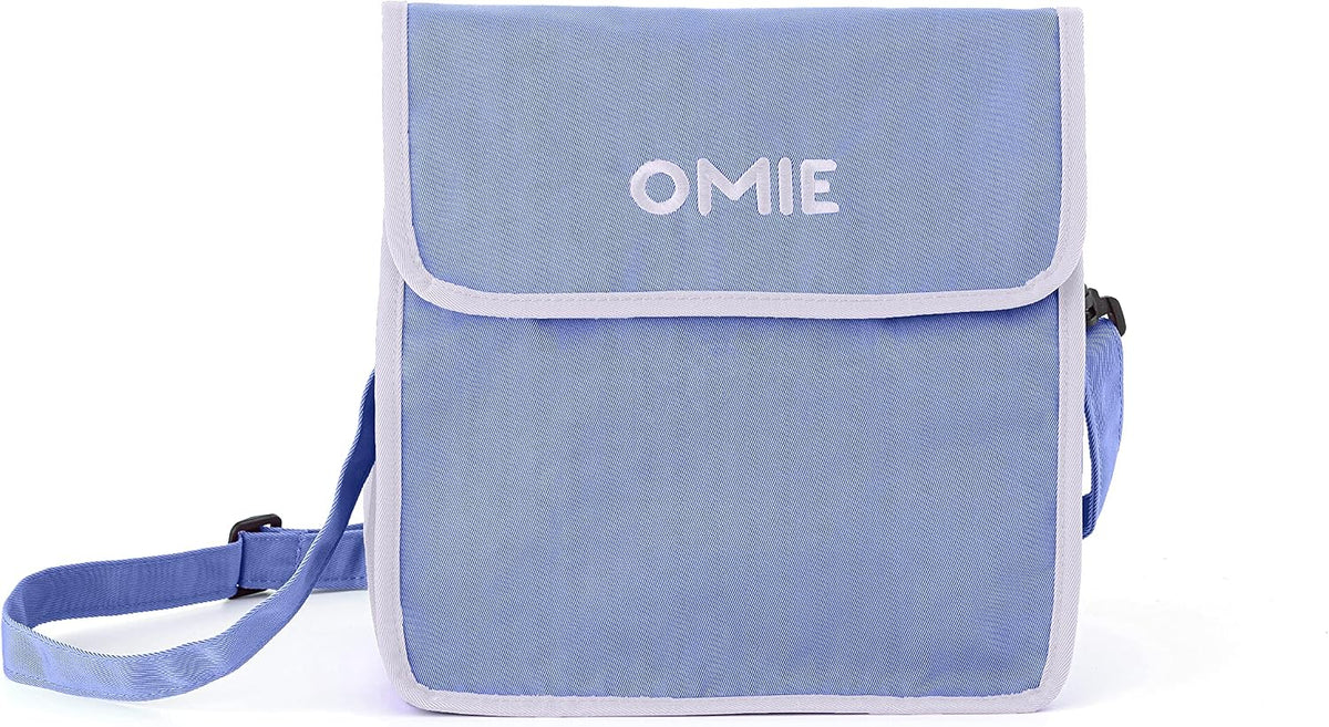 OmieBox Lunch Bag - Washable, Foldable, Durable, WaterResistant Fabric with Interior Pocket and External Bottle Holder. – image 3