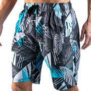 Men's Havana Swim Trunks (Regular & Extended Sizes) Swim Trunks - Montego Black