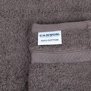 Cannon Bath Towel, 70x140 cm, 8 Piece Set, 2 Piece of 70x140cm bath towel, 2 Piece of 41x71cm Hand Towel & 4 Piece of 33x33cm Wash Cloth,100% Cotton for Bathroom, Spa & Gym (LINEN)