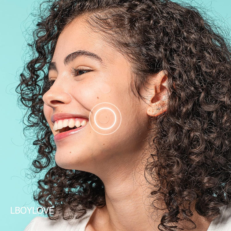 LBOYLOVE® 96 Pcs Pimple Patches, Hydrocolloid Acne Absorbing Patches, Invisible Zits Spot Patches for Skin Care, Vegan & Cruelty Free, 3 Sizes (4 Packs)