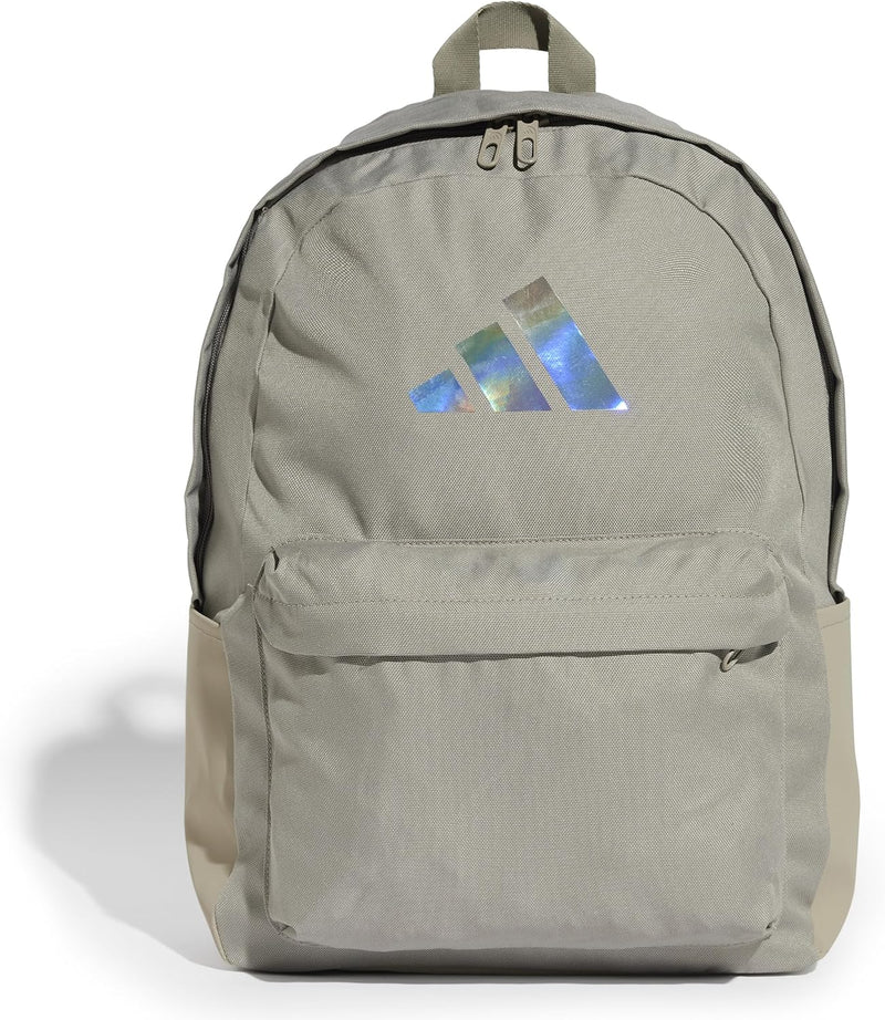 adidas Classic Badge of Sport Iridescent Backpack for Unisex Adults PUTBEI One size