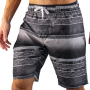 mens Pismo Swim Trunks (Regular & Extended Sizes) Swim Trunks - Mileage Black