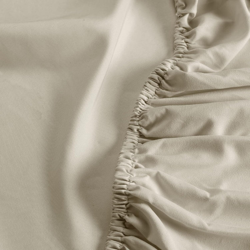 Serta Simply Clean Super Soft Hypoallergenic Stain Resistant Deep Pocket 3 Pieces Solid Bed Sheet Set, Twin XL, Silver Grey