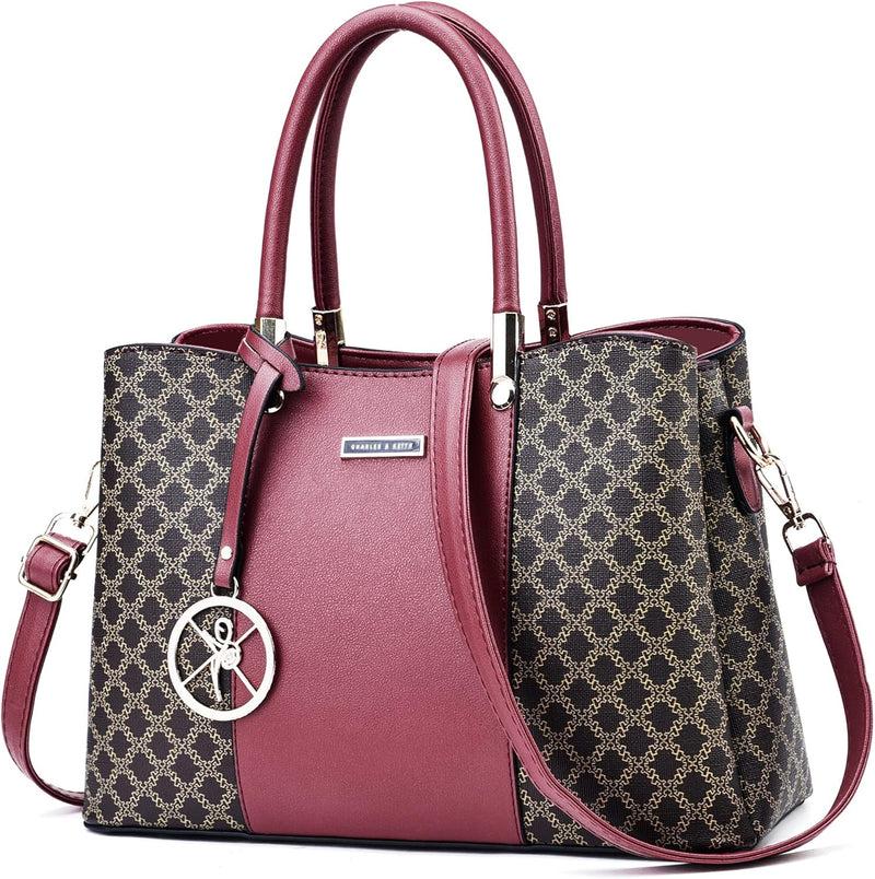 womens Purses and Handbags Handbags - Y-wine