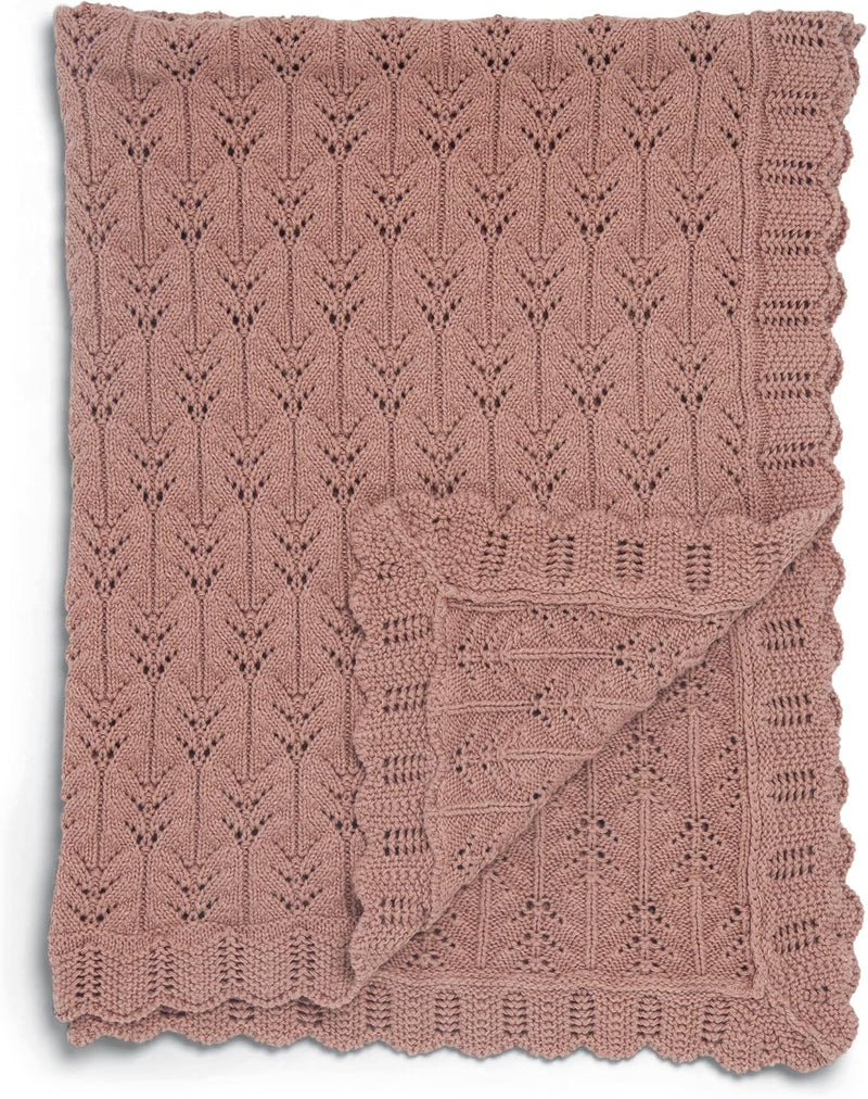 Mamas & Papas Small Knitted Blanket, Wildflower