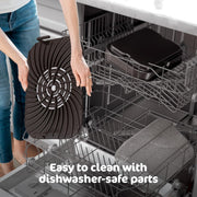 Ninja Foodi Smart XL 6-in-1 Indoor Grill with Air Fry, Roast, Bake, Broil, & Dehydrate, Foodi Smart Thermometer, 2nd Generation, Black/Silver, DG551ME, 2 Years Warranty