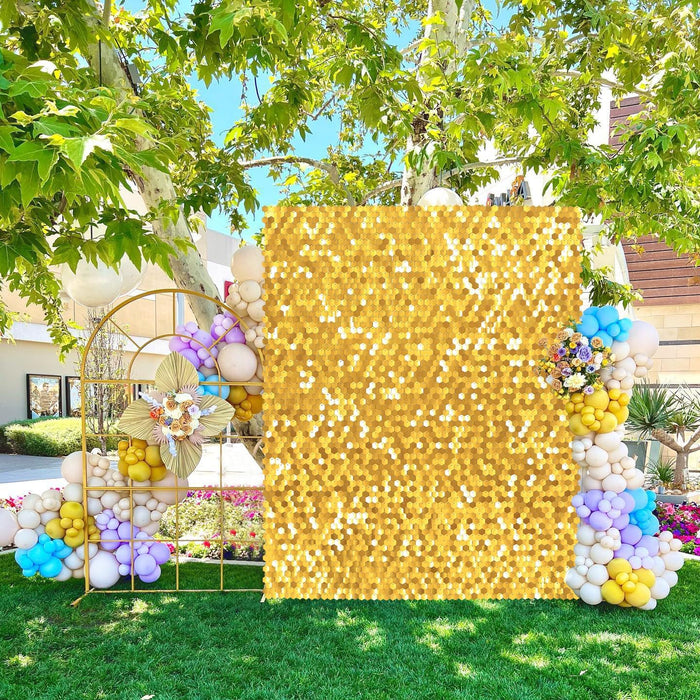 Rainbow Silver Backdrop Shimmer Wall Backdrop Sequin Wall Panel Backdrop for Birthday Wedding Engagement Mermaid Wall Disco Backdrop Decoration（12 Panels）