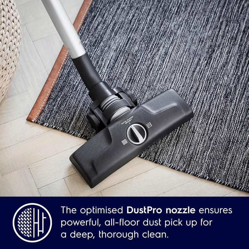 Electrolux 2200W Bagless Canister Vacuum Cleaner, Powerful Suction & Quiet Operation, Silent Motor Technology & Easy Empty, Allergyplus Clean Air Filtration for Pet Hair, Hard Floor & Carpet ZSPC2000 - Blue