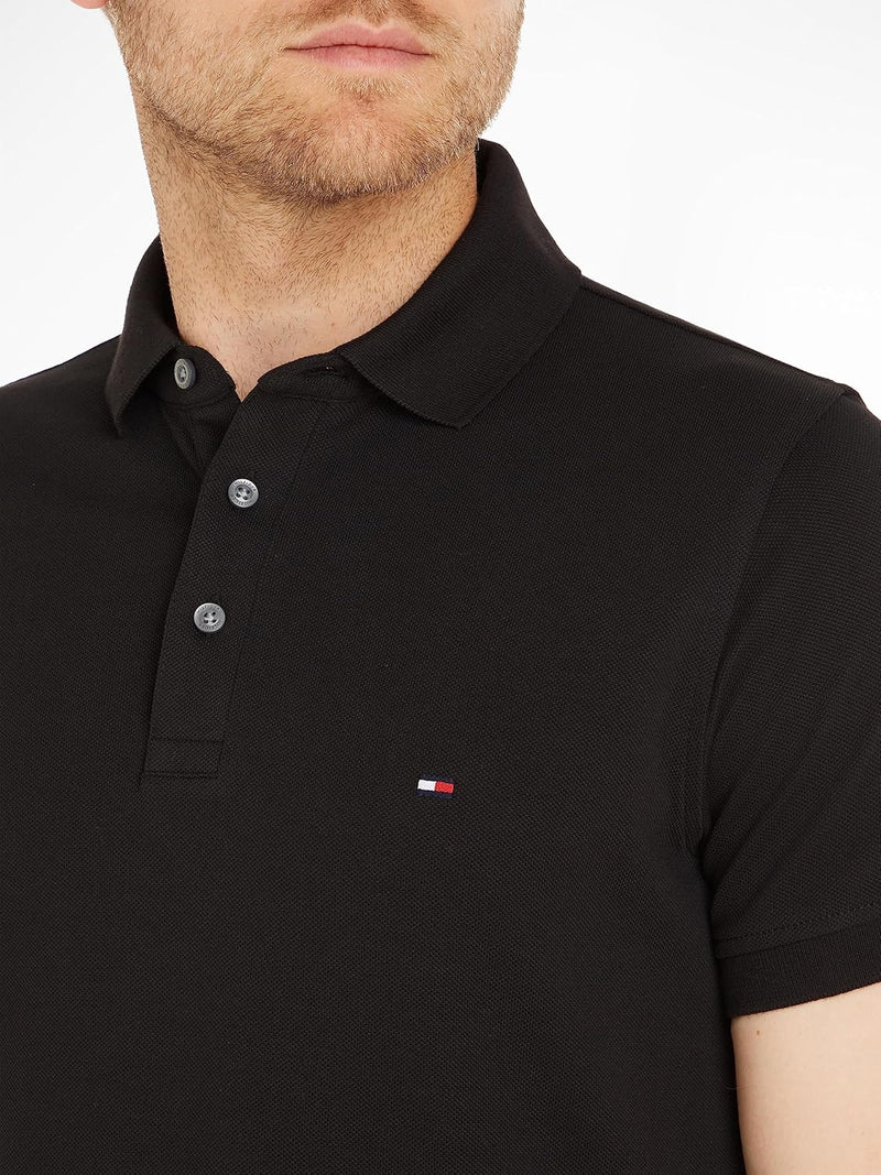 Tommy Hilfiger Mens 1985 Slim Polo Shirt (pack of 1)