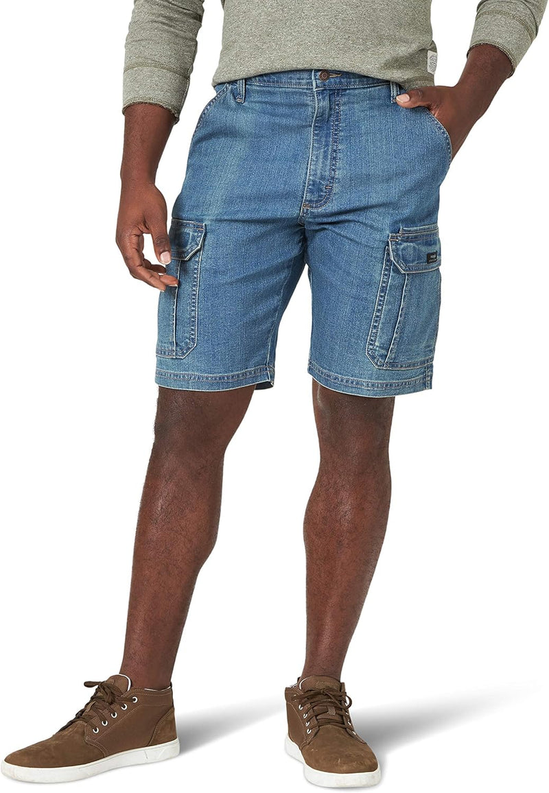 Men's Classic Cargo Stretch Short Classic - Medium Tint Denim