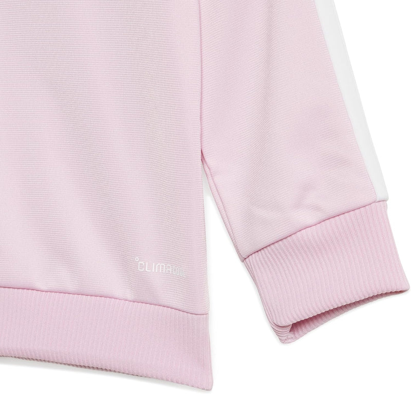 Unisex Kids Seasonal Essentials Tiberio 3-Stripes Tricot Track Suit - Pink