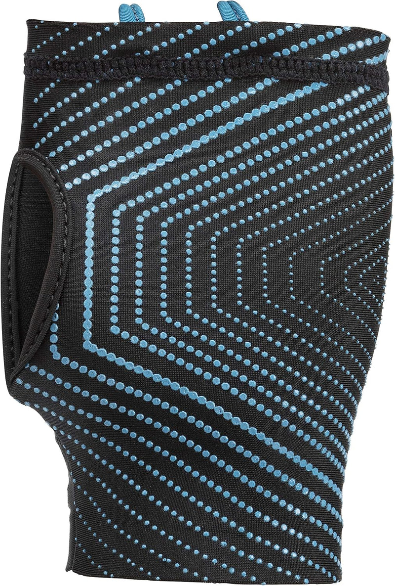 Yoga Grip Gloves - Black / English Emerald - L/XL
