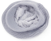 Muryobao Women's Winter Warm Slouchy Cable Knit Beanie Skull Hat with Visor
