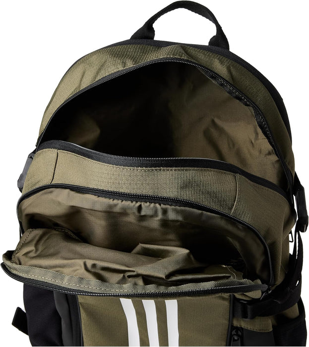 adidas Essentials 3-Stripes Performance Backpack Backpack for unisex-adult Green NS