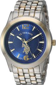 Mens Quartz Watch, Analog Display And Stainless Steel Strap - USC80466