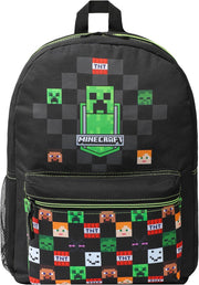 School Bag Boys and Girls, Kids Backpack - Black