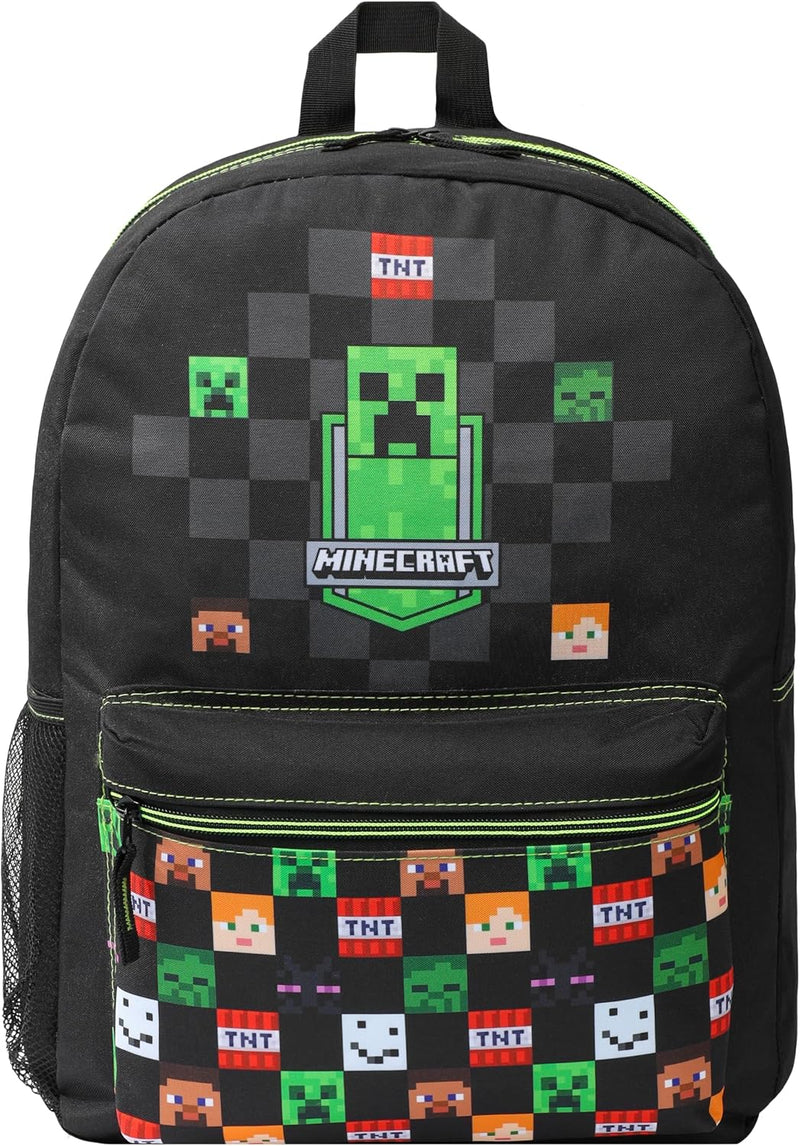School Bag Boys and Girls, Kids Backpack - Black