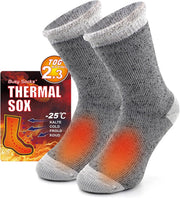 Unisex Thermal Sox by Busy Socks - Light Grey