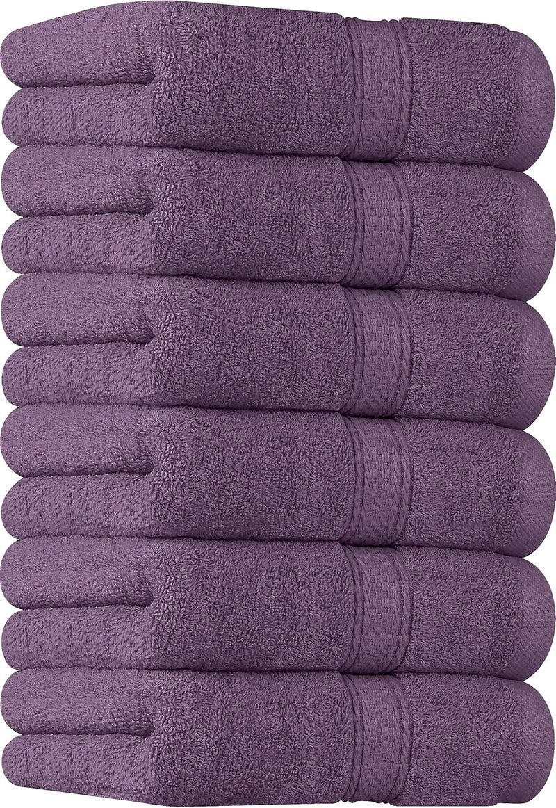 Utopia Towels - Premium Hand Towels - 100% Combed Ring Spun Cotton, Ultra Soft and Highly Absorbent, Extra Large Thick Hand towels 41 x 71 cm, Hotel & Spa Quality Hand Towels (6-Pack) (White)…