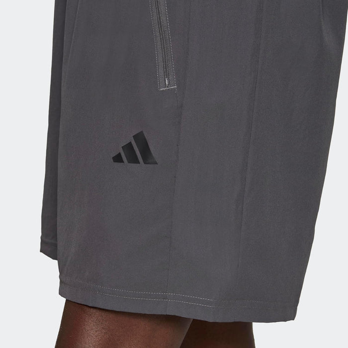adidas mens TR-ES WV SHO GREFIV/BLACK IC6978 TRAINING SHORTS for Men Shorts
