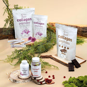 Multi Collagen Peptides Powder, 1 Pound (16 Ounce) - Type I,II,III,V,X with Biotin 10,000mcg, Hyaluronic Acid, Vitamin C - Unflavored - Keto & Paleo Friendly, Easy Dissolve, Non-GMO, Gluten Free