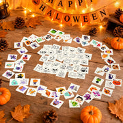JOYIN 300+ Assorted Halloween Temporary Tattoos including Glow in the Dark Tattoos for Kids Halloween Trick or Treat Party Supplies, Class Hang out Give away Treat