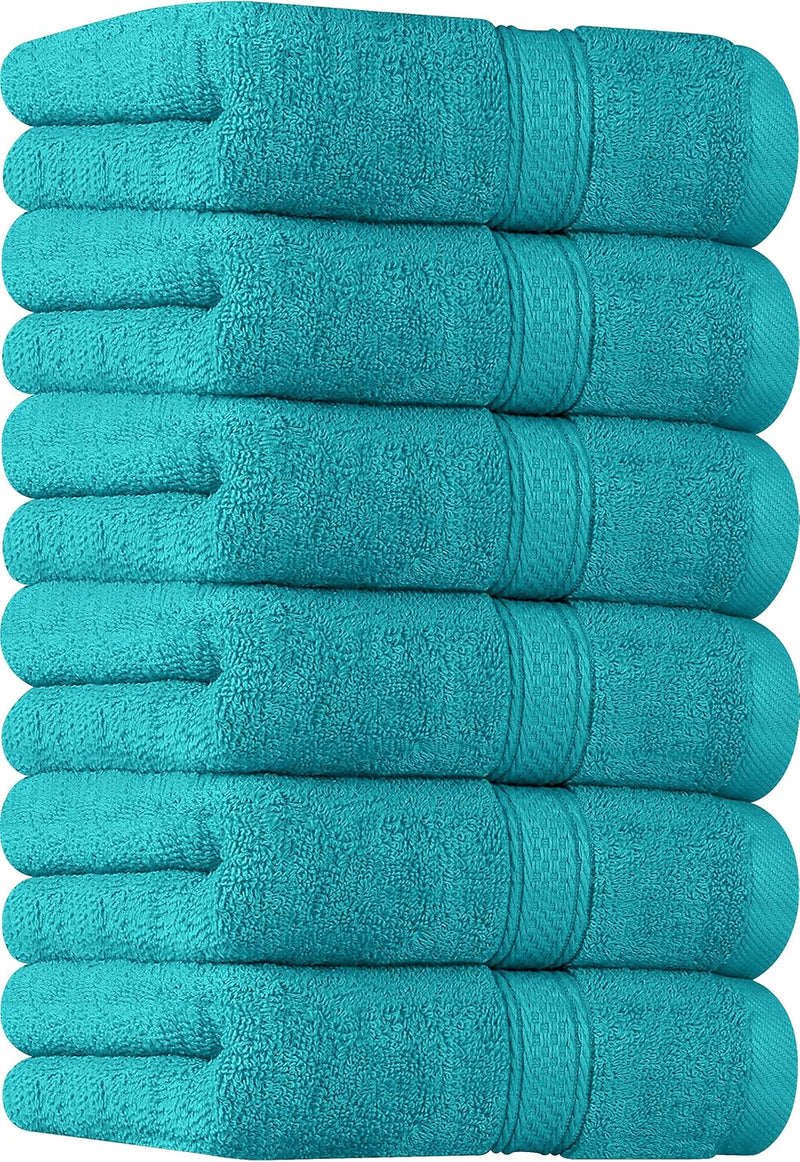 Utopia Towels - Premium Hand Towels - 100% Combed Ring Spun Cotton, Ultra Soft and Highly Absorbent, Extra Large Thick Hand towels 41 x 71 cm, Hotel & Spa Quality Hand Towels (6-Pack) (White)…