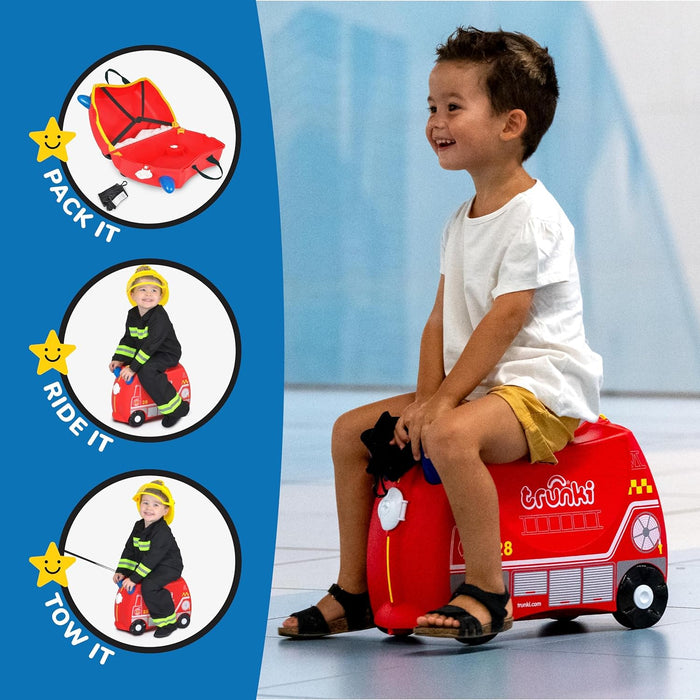 Trunki Harley The Ladybug Ride On Suitcase Red TI0092-GB01