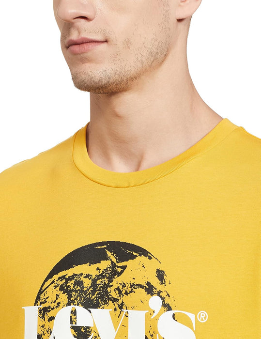 Levi's Men's Regular T-Shirt (16960-0786_Black Beauty L)