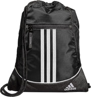 Alliance Sackpack Drawstring Backpack Gym Bag - One Size Black