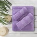 6 Piece Towel Set Luxury Hotel Quality 600 GSM 100% Turkish Genuine Cotton, 2 Bath Towels, 2 Hand Towels, 2 Washcloths, Super Soft & Absorbent - (Bright White, 6 Piece Towels)