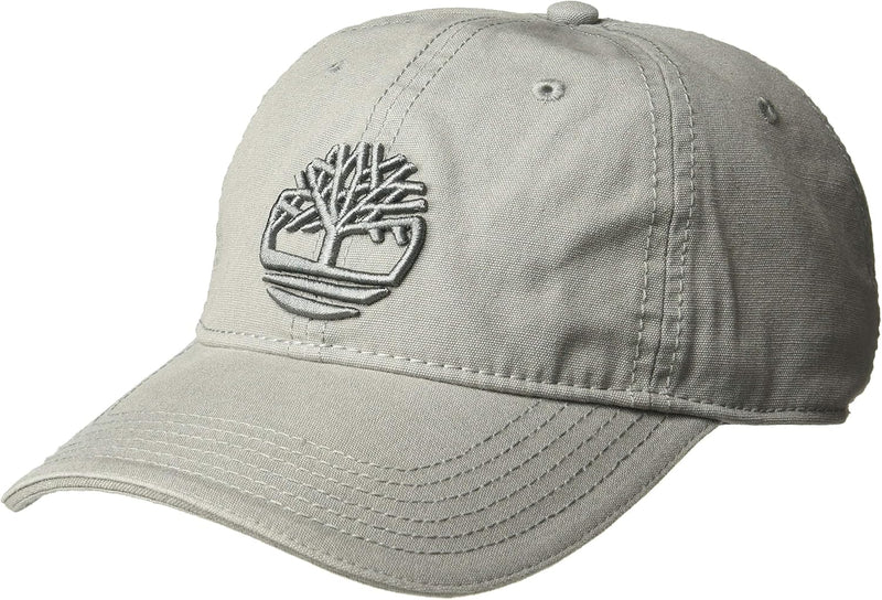 Men's Cotton Canvas Baseball Cap - Grey