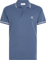 Calvin Klein Mens TIPPING POLO Short-Sleeve Polo Shirts