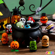 JOYIN 12 PCS Halloween Wind Up Toy Assortments for Halloween Party Favor, Halloween Toys for Kids, Goody Bag Filler,Treat Bag Stuffers