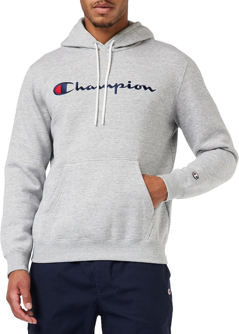 mens Legacy American Classics - Powerblend Fleece Hooded Sweatshirt - Heather Grey