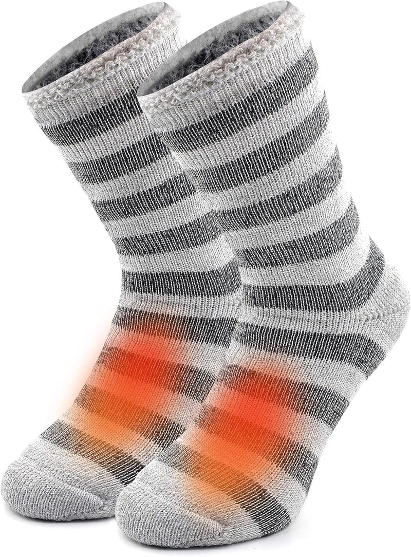 Unisex Thermal Sox by Busy Socks - Grey
