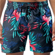 Men's Escape Quick Dry Beach Volley Swim Trunk Swim Trunks - Mali Black