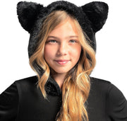 Spooktacular Creations Halloween Kid Bat Costume Glow in the Dark, Bat Wings Costume, Black Jumpsuit for Boy, Girls