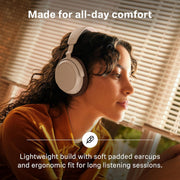 Sennheiser Consumer Audio ACCENTUM Plus Wireless Bluetooth Headphones - Quick-Charge Feature, 50-Hr Battery Playtime, Adaptive Hybrid ANC, Sound Personalization, Touch Controls Black